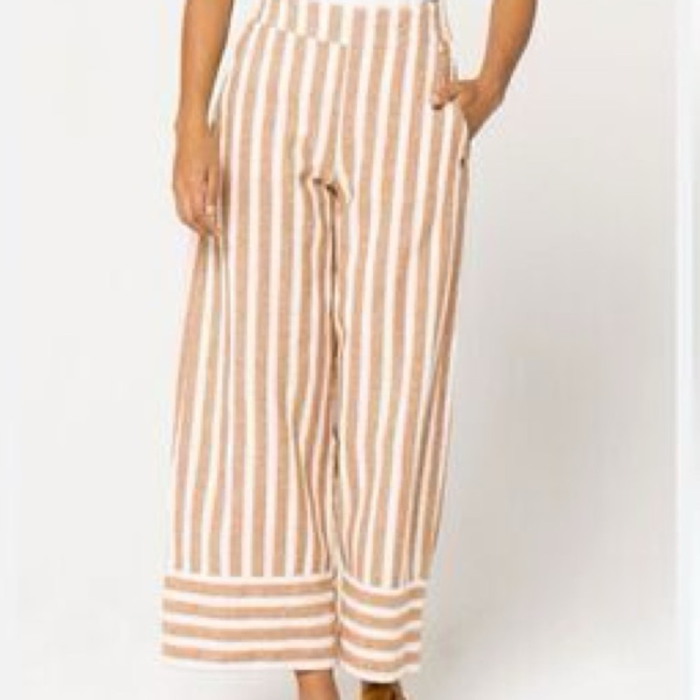 Roxy Wild Ideas Crop Wide Leg Pants